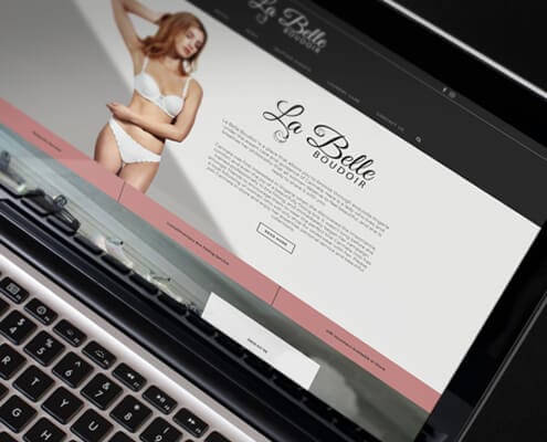 La Belle Boudoir Website