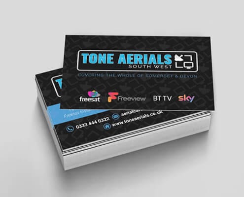 Tone Aerials Business Cards