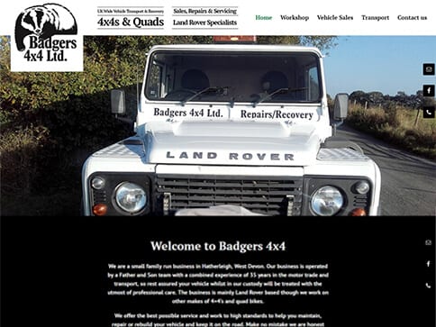 Badgers 4x4 Portfolio