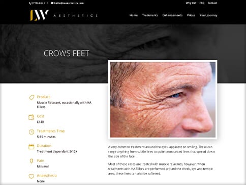 LW Aesthetics Crows Feet