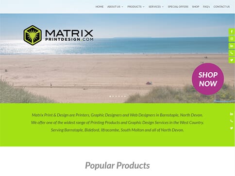 Matrix Portfolio Picture