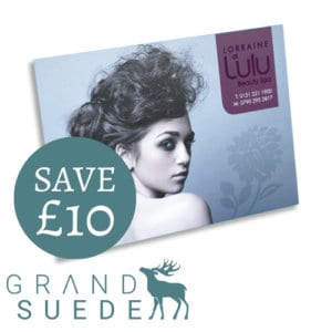 Grand Suede Showcard