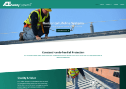 A & E Safety Systems website home page