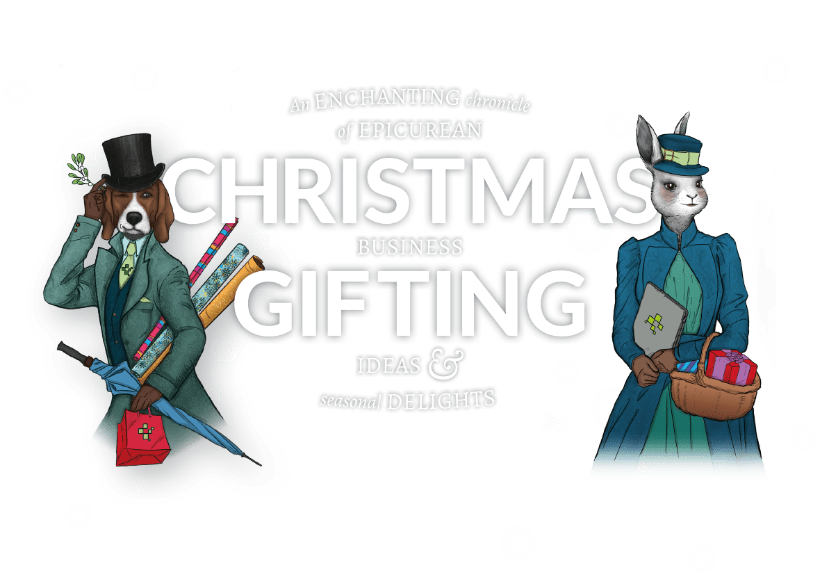 Christmas Cards - Christmas gifting banner snow