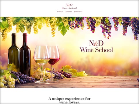 ND Wine School Website