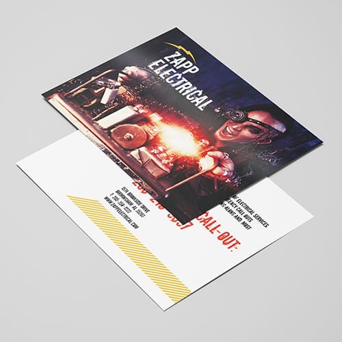 150gsm gloss leaflet