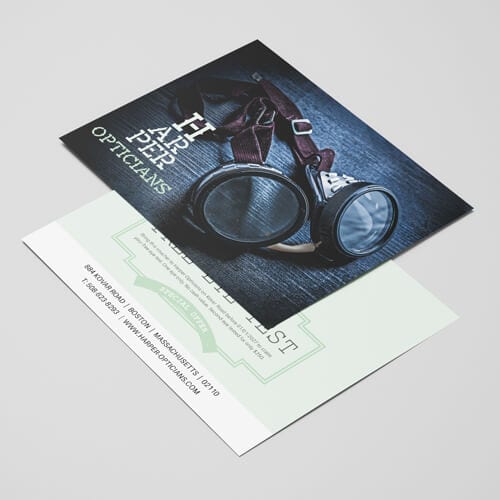 160gsm uncoated leaflet