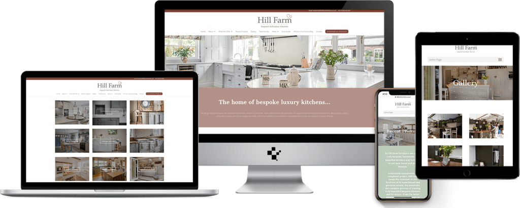 Bespoke furniture website