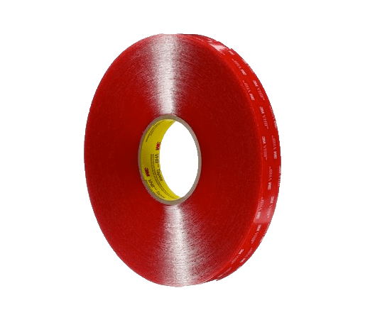 Red sanitiser tape