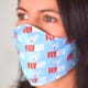covid secure branded face mask