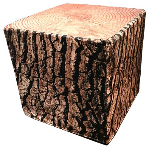 Cube tree stump