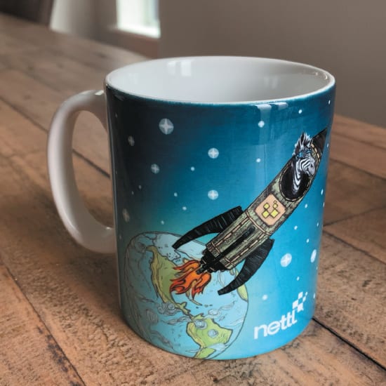 Nettl Mug Graphic Design