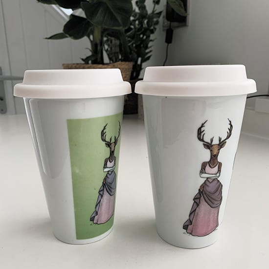 Nettl Travel Mug Graphic Design