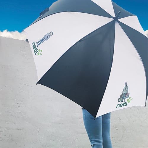 Branded umbrella