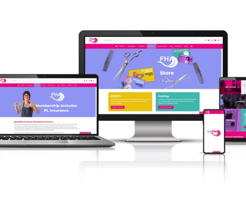 Freelance Hairdresser's Association's website