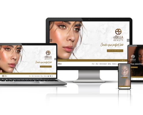eBella Beauty's website