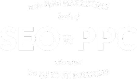 seo vs ppc logo