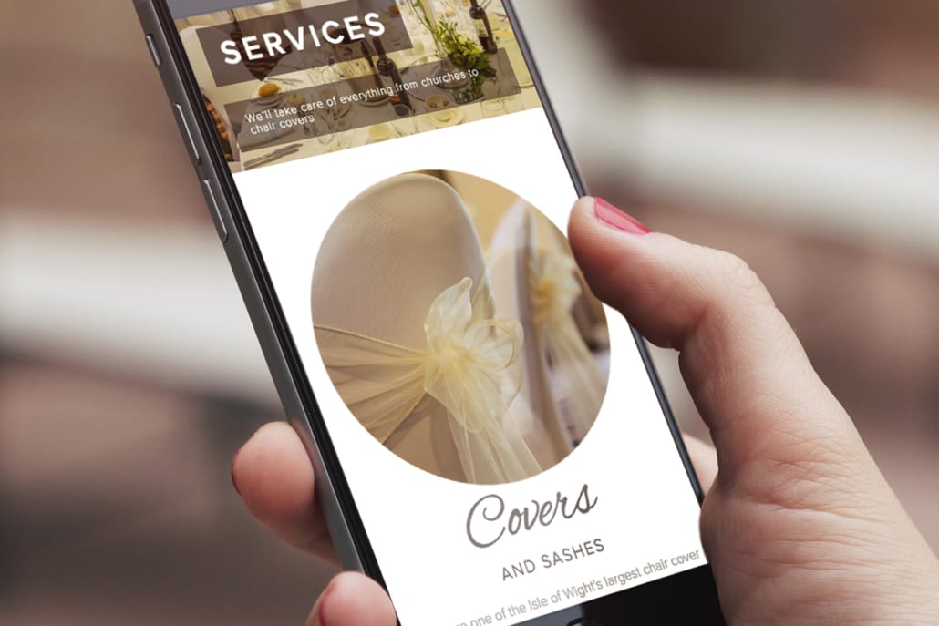Island Events Website Mobile View by Nettl