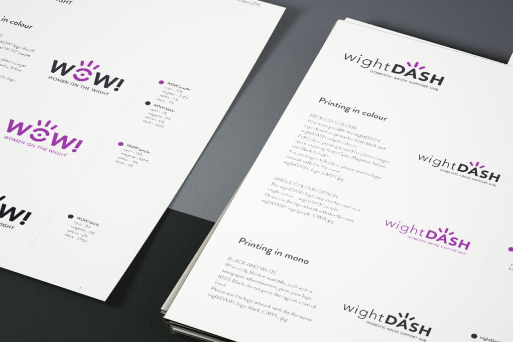 - Wight Dash company image guidelines