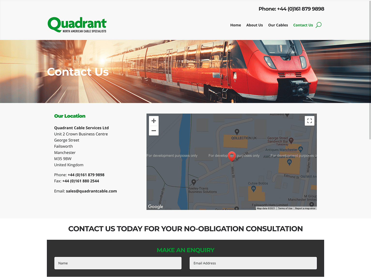 - Nettl of Chesterfield Quadrant Contact