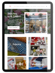 Tablet View Ecommerce Website by Nettl