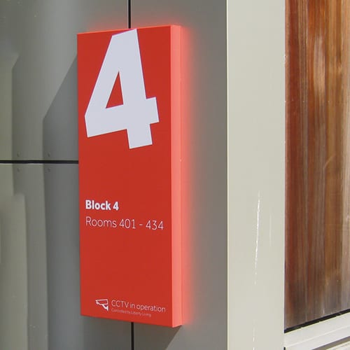 Aluminium Tray Signage