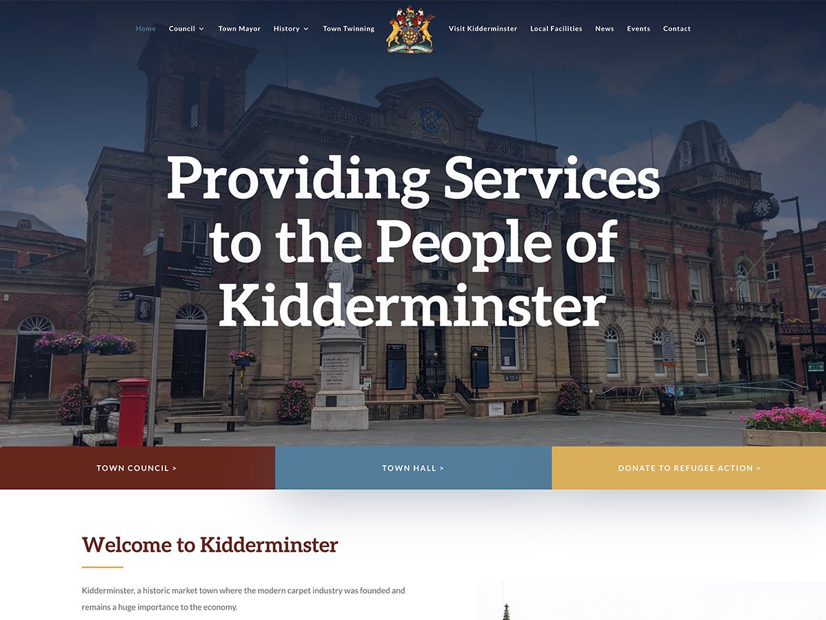 Kidderminster Council Website