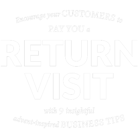 return visit customer retention logo