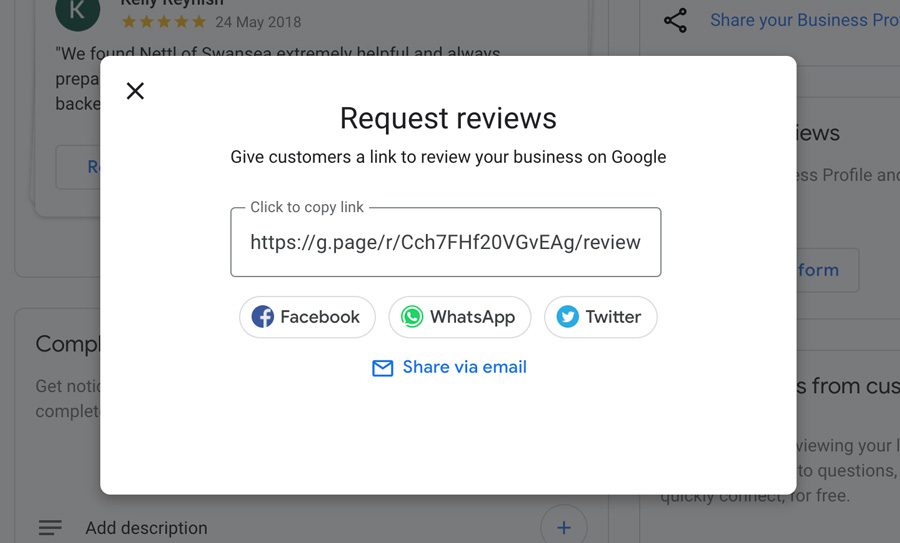 how to make it easy to request more google reviews