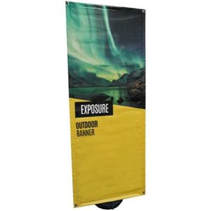 outdoor roller banner