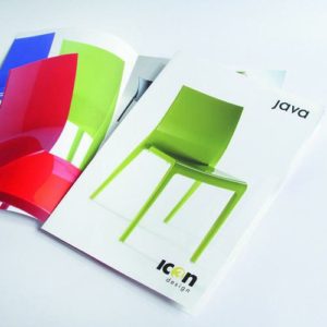 silk folded leaflets