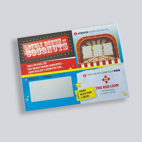A6 Scratch Card