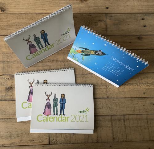 branded merchandise desk calendars