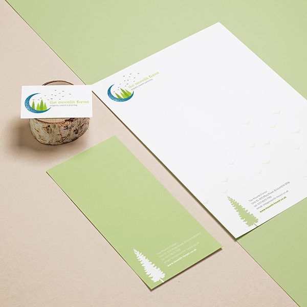 Printed letterheads and compliment slips