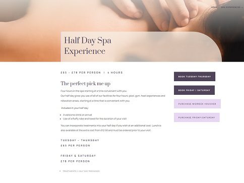 Grange Spas new website created by Nettl Bourne - Grange Spa Pointon