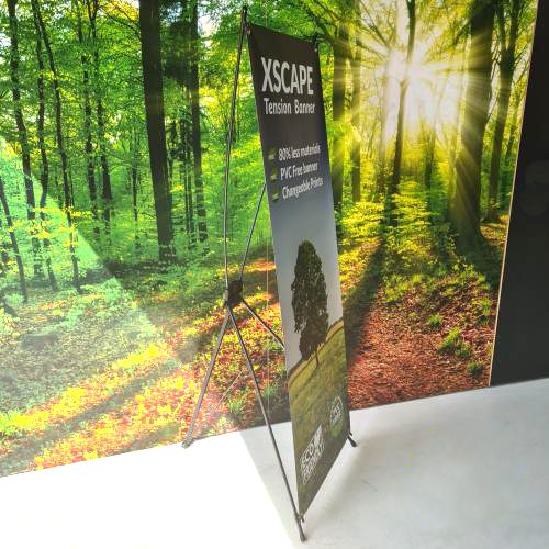 eco friendly printing - X Banner Light