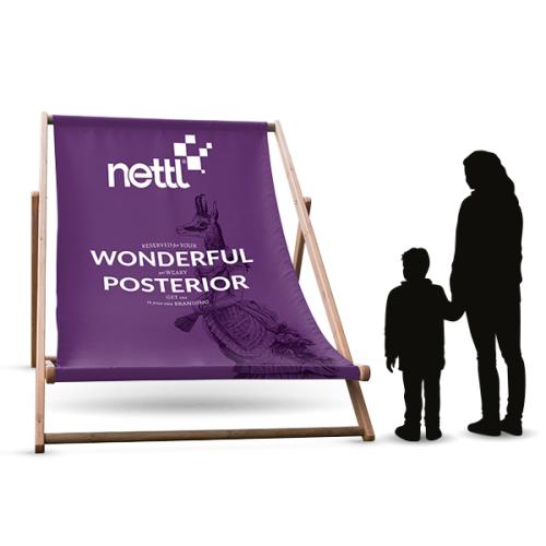 Branded Furniture & Decor - giant deckchair