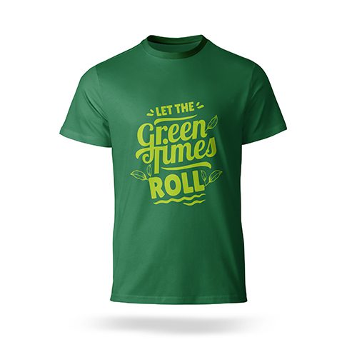 outdoor branding - Green Times T Shirt Featured