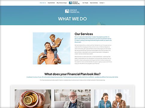 Unique Financial Planning - unique portfolio 2