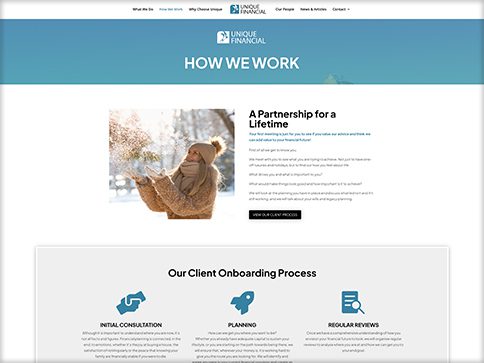 Unique Financial Planning - unique portfolio 4