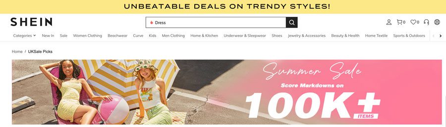 Shien Ecommerce Website Audit by Nettl