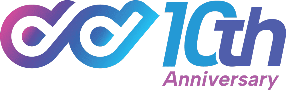- dd 10 anniversary logo