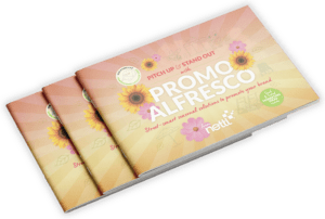 outdoor branding - Promo Alfresco Booklet
