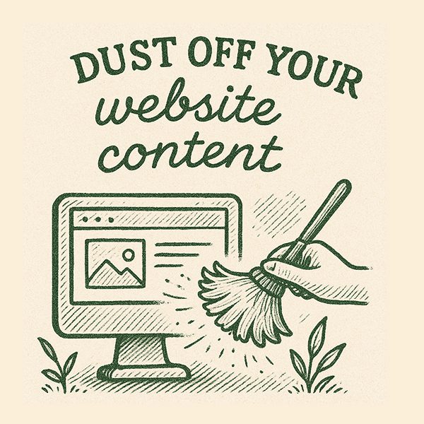 dust off your website content