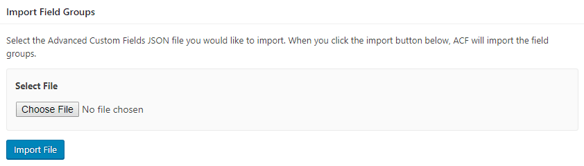 Nettl :Directory - Import Field Groups